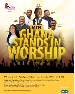 Ghana Stands in Worship promises to deliver again!