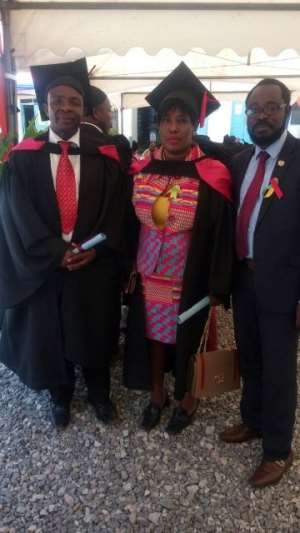 Ministry of Education PRO graduates with a Masters degree