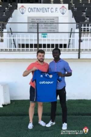 Ghanaian midfielder Prince Agyemang joins Portuguese Ontinyent CF