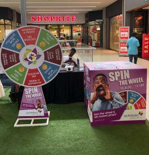 Wheel Of Freebies Is Spinning At Achimota Mall