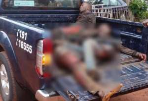 ER: Three robbers gunned down at Obosomase