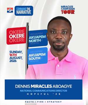 Commanding the Narrative: Why Miracles Aboagye is the Ideal Choice for NPP National Communications Director