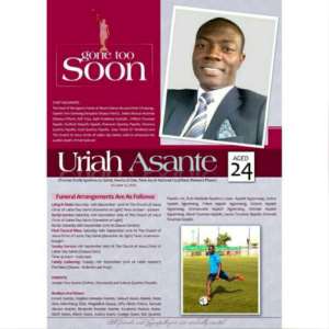 Uriah Asante Goes Home On September 10