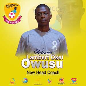 MS Soccer Academy captures highly rated Ghanaian Coach Lambert Oswi Owusu