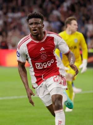 Europa League: Ghana star Mohammed Kudus nets hat-trick for Ajax in massive 4-1 win over Ludogorets