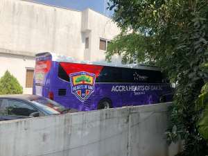 Hearts of Oak's New Bus Arrives; Official Unveiling In September