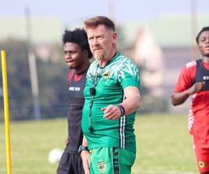 Asante Kotoko: Eric Tinkler targets win ahead of Democracy Cup clash with Hearts of Oak