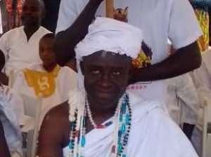Nana Dansu Barima Owusu I, Kyidomhene of Gomoa Ajumako Traditional Area and Benkumhene of Gomoa Dabayin