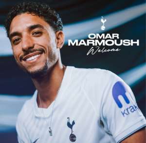 Tottenham sign Manchester City forward Omar Marmoush on season-long loan