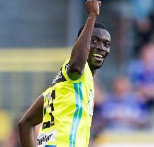 Gent's Nana Asare dedicates goal on injury return to club's physio