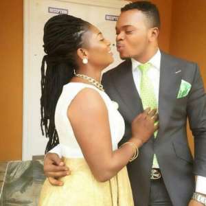 Photo: Florence Obinim's message to her husband as he turns 39