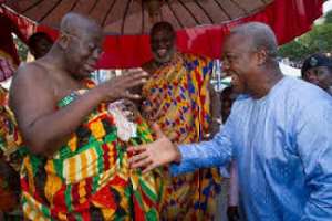 Nana Akufo Addo and former president John Mahama, happily ready to shake hands: ldquo;How good and pleasant it would be before God and man, to see the unification of all Africansrdquo; Ghanaian leaders ndash; Bob Marley. Photo credit-Ghana media.