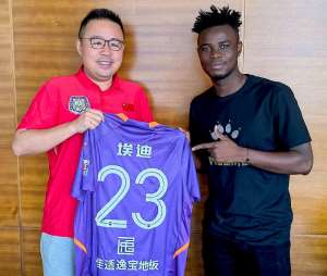 OFFICIAL: Ghana attacker Evans Etti seals move to Chinese outfit Heilongjiang Ice City FC