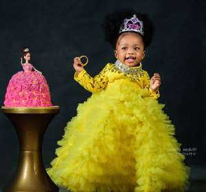Ex Beauty Queen Glory Brown's daughter stuns in new photos as sheclocks 1