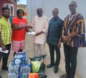 Mahama donates GHS20,000, items to former Black Queens Goalkeeper