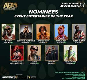 Burna Boy, Stonebwoy, Asake, Bonang Matheba, Berla Mundi, Focalistic, Black Sheriff  more nominated For 2023 Africa Event Awards