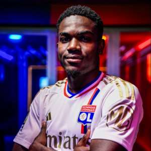 French club Olympic Lyon announce the signing of Ghana teenager Ernest Nuamah