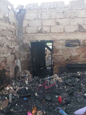 Oti Region: One dead, several injured in Abotaose Market fire