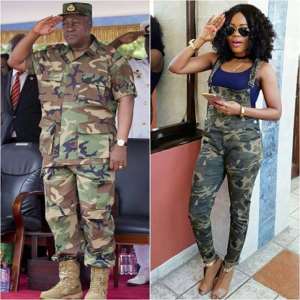 Mahama Lauds Crazy Mzbel For Her Support