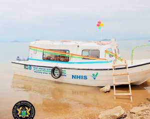 NHIS takes services to Island communities with new 22-seater boat