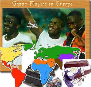 Ghanaian Players in Europe - August  5-7
