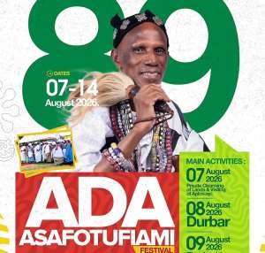 Planning Committeebans musket firing at 89th AdaAsafotufiamiFestival