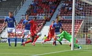 Kobby Arthur Scores Brace For Macclesfield Town In 3-2 Loss Against Swindon Town