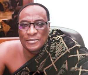 Torgbe Tepre Hodo IV, Paramount Chief of Anfoega Traditional Area and Chairman of Volta Regional House of Chiefs (VRHC).