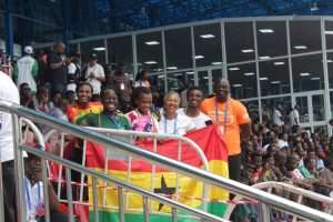 Sar-Afia In Asaba: The Two-Woman Ghana Athletics Supporters Group