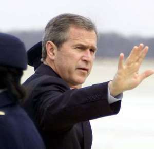 Bush Greets Ghanaians