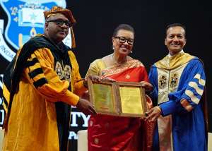 Commonwealth Secretary-General receives Lifetime Achievement Award and Justice Medal in India