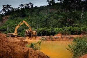 Forestry Commission laments how illegal miners return to forest reserves with new equipment after raids