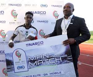2017 WAFU Nations Cup: Isaac Twum Wins Man Of The Match Award Against Gambia