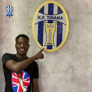 Ghanaian Teenager Ibrahim Sulley Joins KF Tirana From Olympics