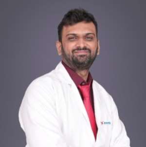 Dr. Karthik K M, Attending Consultant – Paediatric Hemato-Oncology, KIMS Hospitals, Mahadevapura, Bengaluru