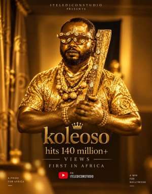 Ibrahim Yekinis Koleoso Hits 141.6 Million Views On YouTube, Sets African Record