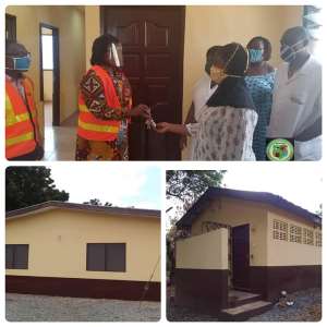 GEMA MCE Hands Over New ICU And Washroom Facility To Abokobi Health Centre