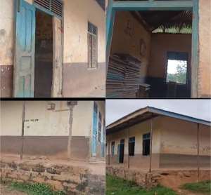 Kumasi: Ahodwo R/C Basic School now death trap, taken over by wee smokers