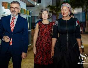 Former Second Lady Samira Bawumia Graces Trkyes 104th Victory Day Reception In Accra