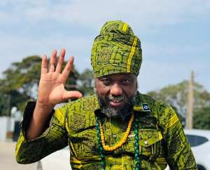 Blakk Rasta honoured as Afro-Arab Properties cuts sod for 30-unit housing project in Accra