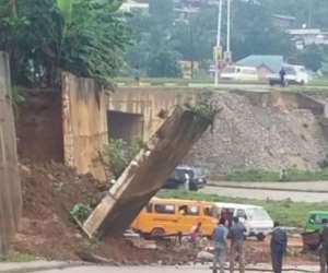 10-Meter Wall Collapses At Sofoline Interchange Project