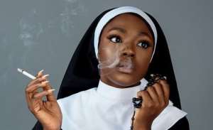 Actress, Beverly Osu in Trouble over Catholic Outfit