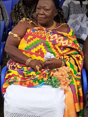 Queen Mother of Kwahu Pepease - Nana Oforiwah Pokuwah II