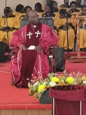 Rev. Enoch Nii Narh Thompson, new Executive President of GBC