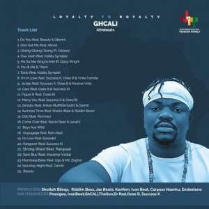 Shatta Wale, Patapaa, Others Featured On GhCALI's Loyalty To Royalty Album