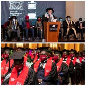 ABS graduates 227 students; Prof. Bell congratulates them for being good ambassadors