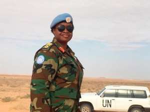 The late Major General Constance Edjeani-Afenu Rtd
