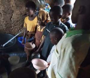 School Feeding Programme resumes in Kadjebi Districtafter reassignment of caterers
