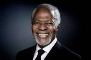 Kofi Annan An Exceptional Humanitarian
