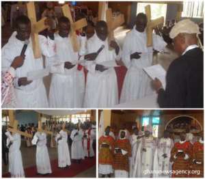 Four Deacons Ordained By Anglican Diocese Of Sunyani